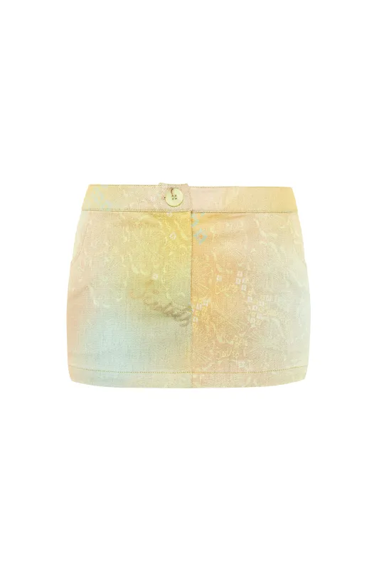 YONA - Faded mini skirt sold by Siedres