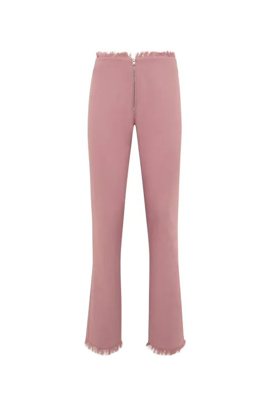 TARA - Raw-edge pants sold by Siedres