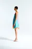 SAGE - Handkerchief color-block mini dress sold by Siedres