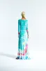 RUTH - Tie dye rib-knit maxi dress sold by Siedres