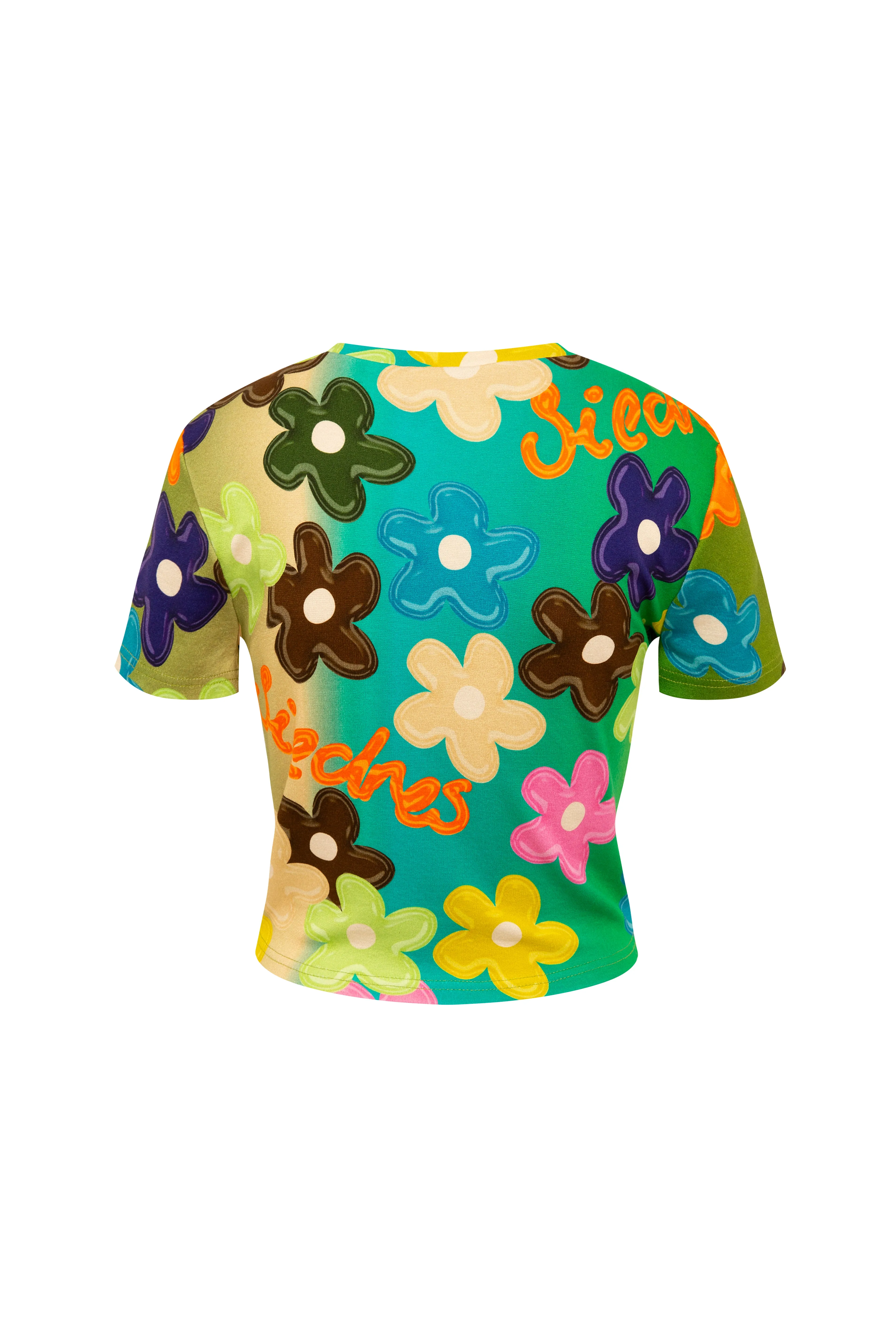 DESTA - Bubble flower cropped t-shirt sold by Siedres product image thumbnail 2