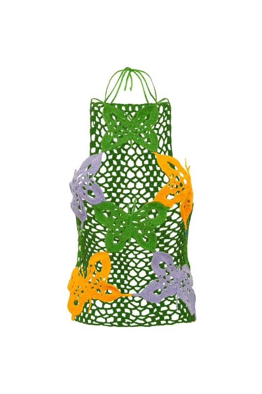LITA - Butterfly crochet top sold by Siedres