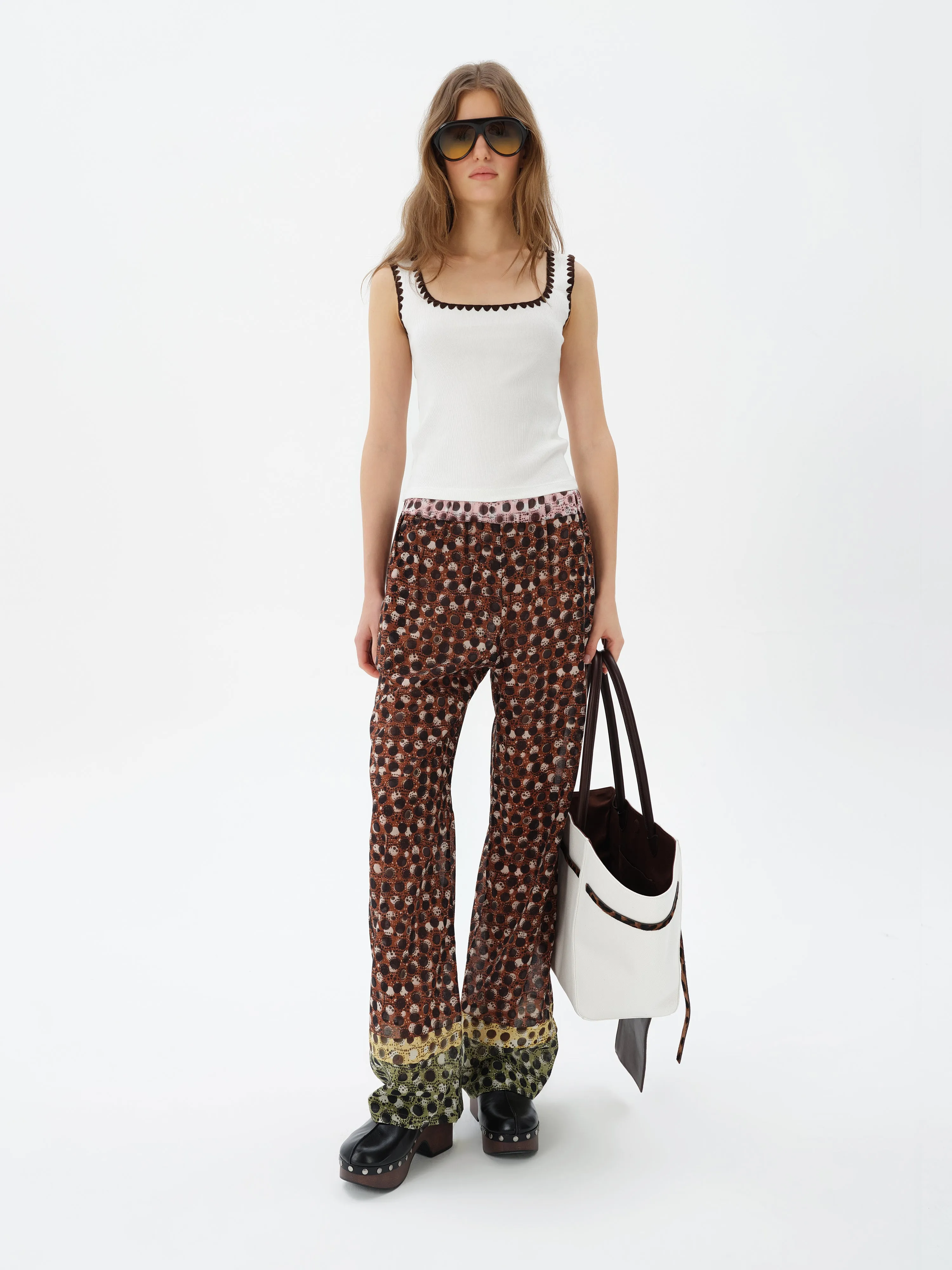 TANY - Polka-dot drawstring pants sold by Siedres product image thumbnail 2