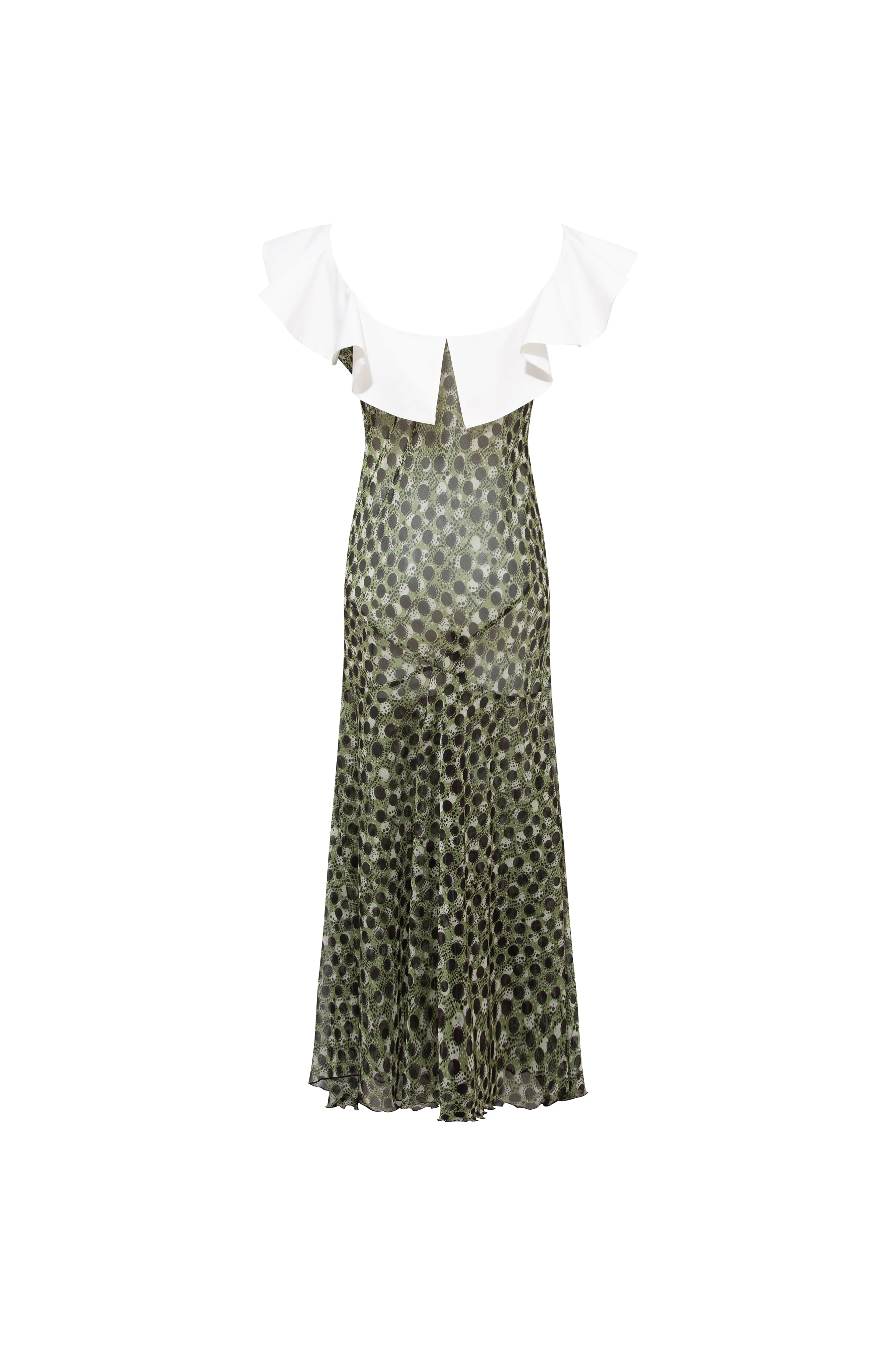 CAENES - Polka-dot dress with contrast collar sold by Siedres product image thumbnail 5