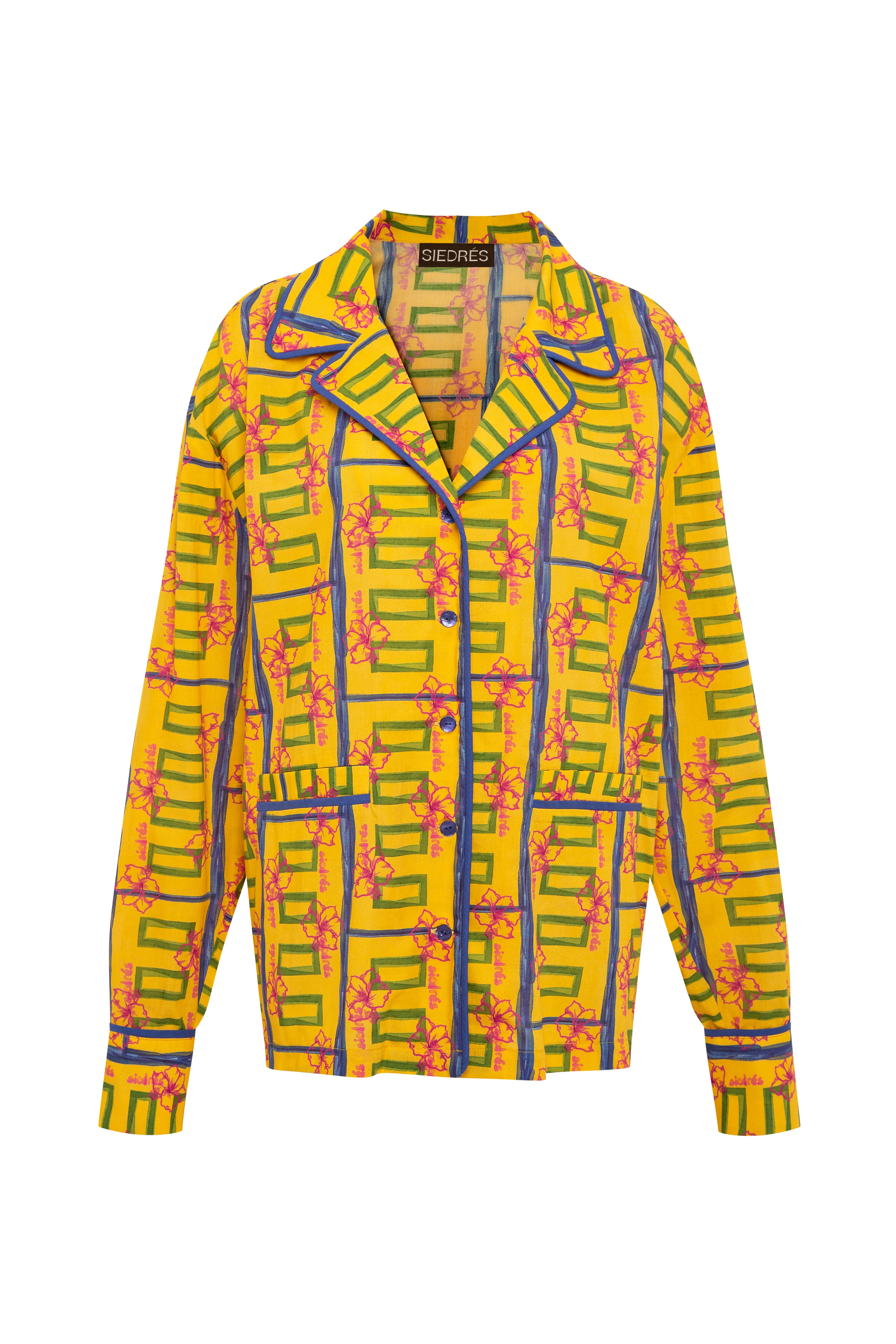 NICO - Printed shirt with contrast piping sold by Siedres product image thumbnail 4