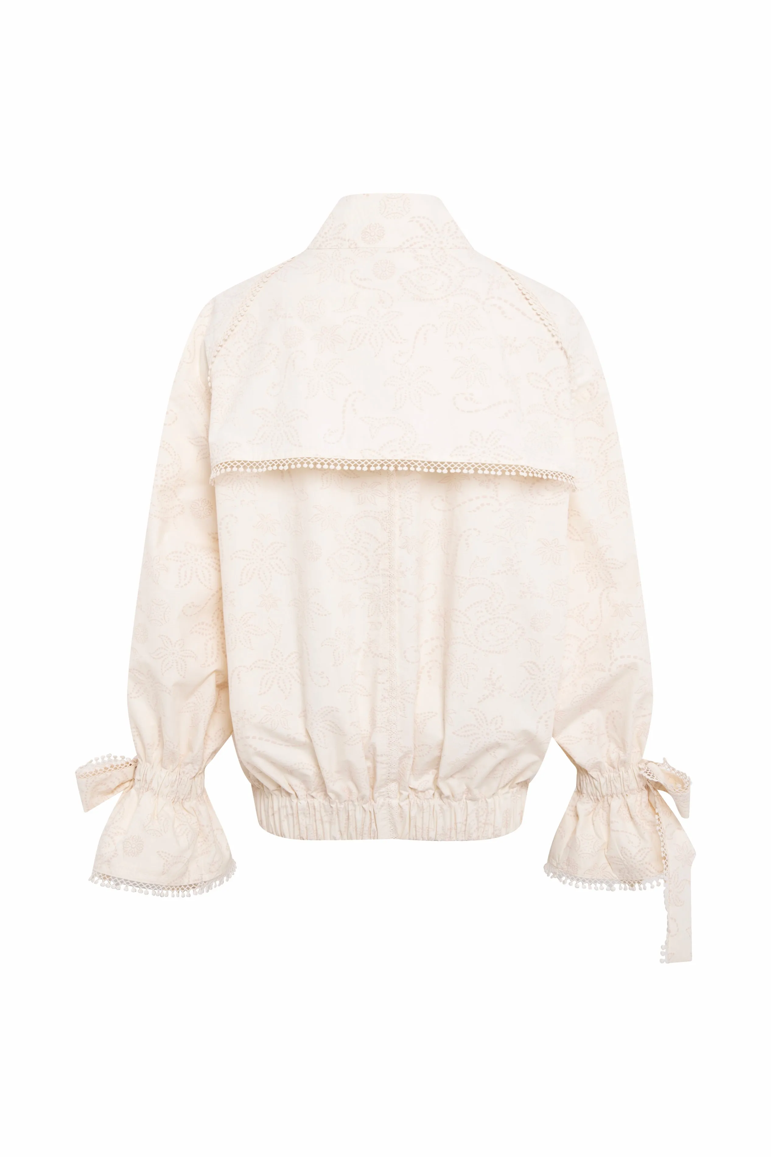 POLCA - Textured jacket with bow detailed cuffs sold by Siedres product image thumbnail 2