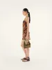 MINI GALIA - Mini tote bag with woven handle and removable tassel charm sold by Siedres