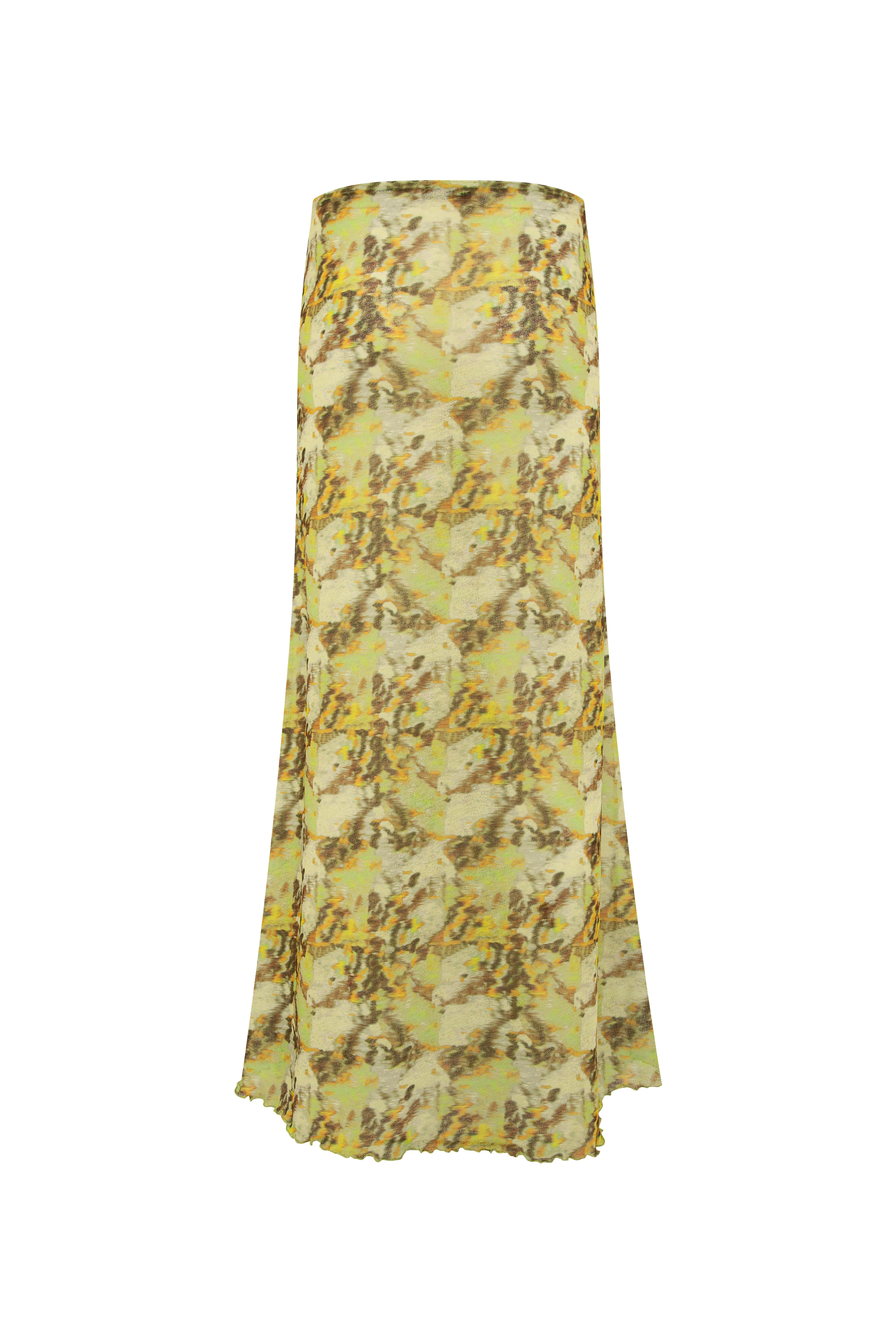 SINY - Low-rise printed maxi skirt sold by Siedres product image thumbnail 5