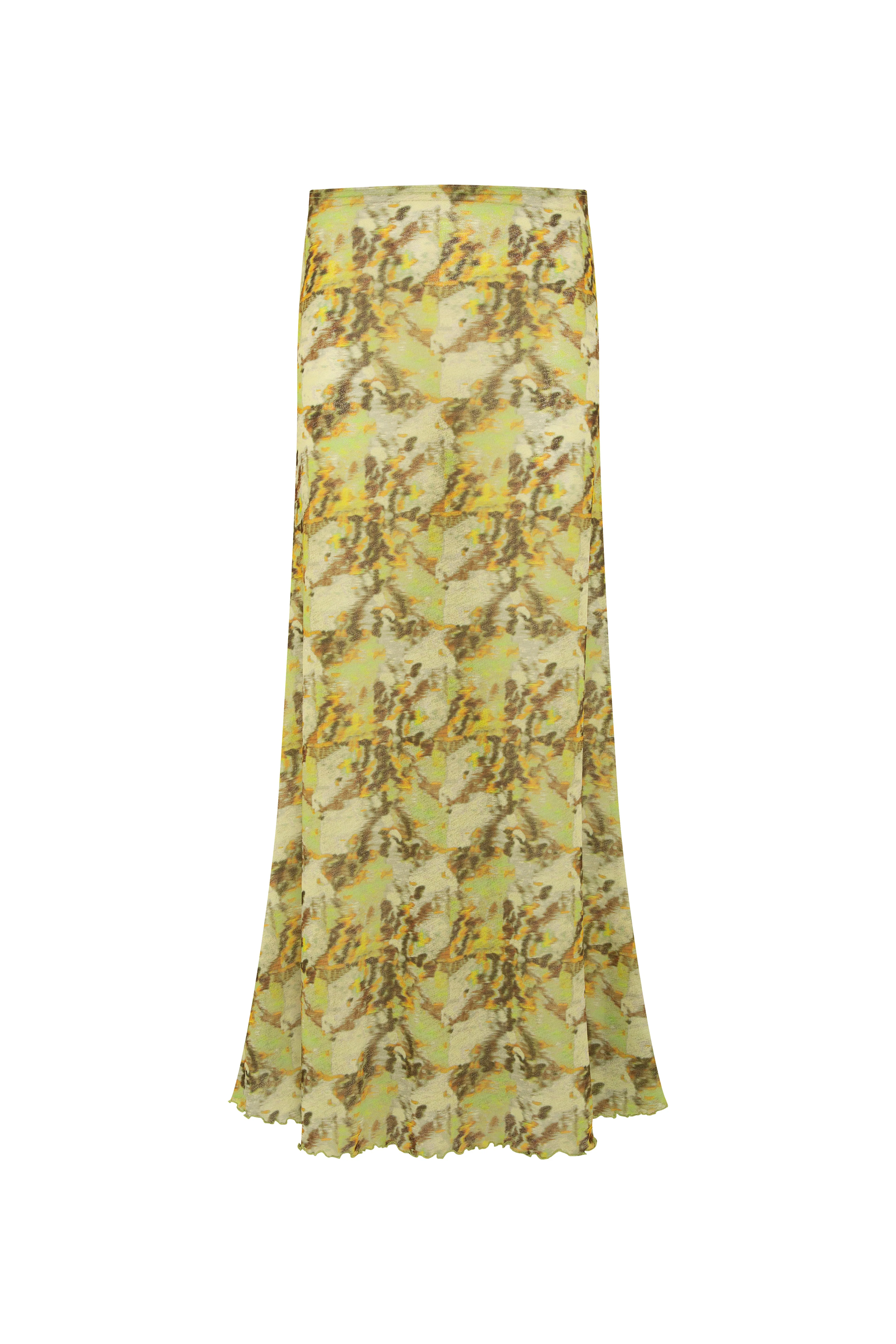 SINY - Low-rise printed maxi skirt sold by Siedres product image thumbnail 4