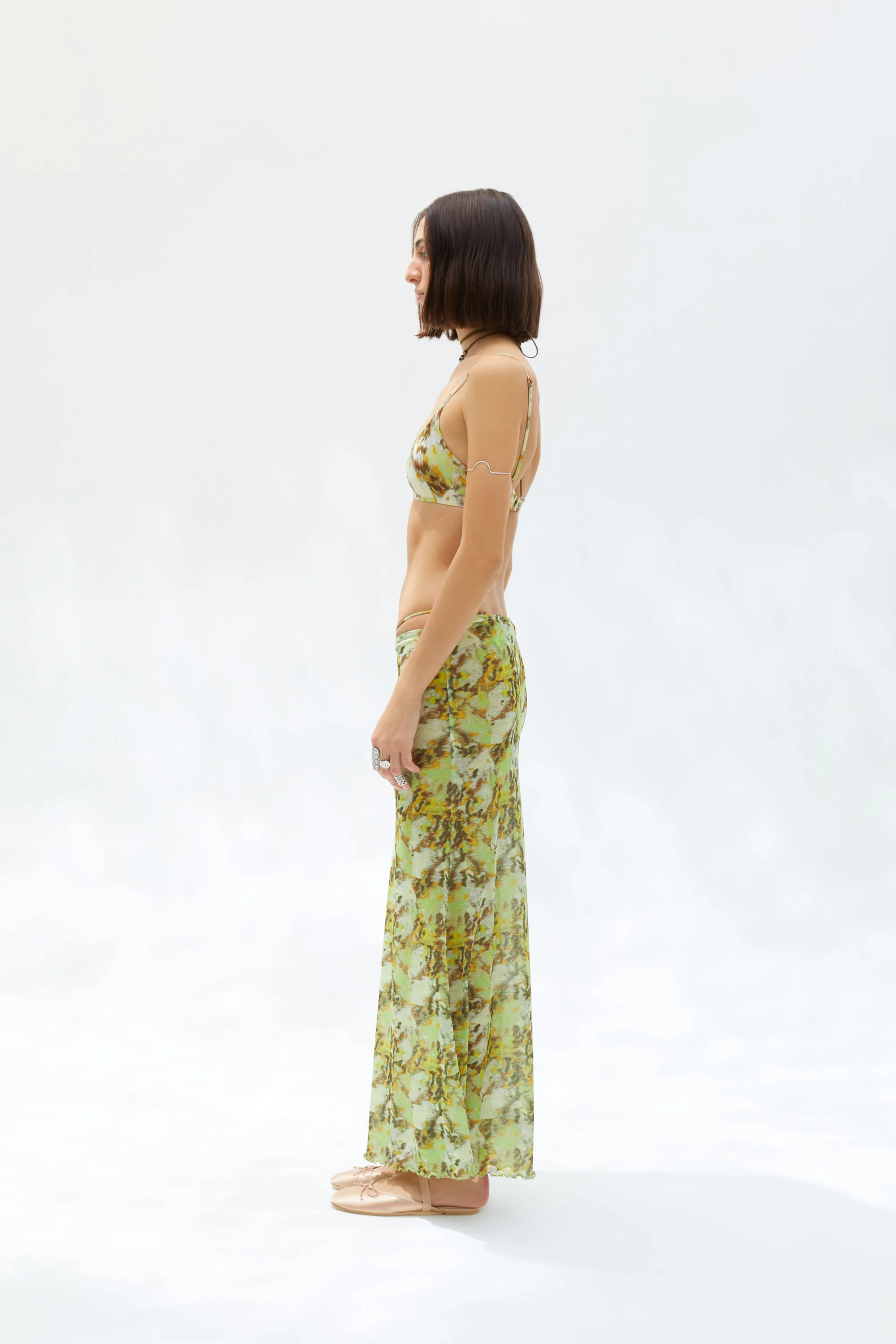SINY - Low-rise printed maxi skirt sold by Siedres product image thumbnail 2