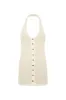 LENDA - Textured halterneck top sold by Siedres