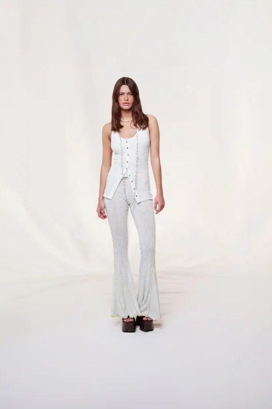 LENDA - Textured halterneck top sold by Siedres