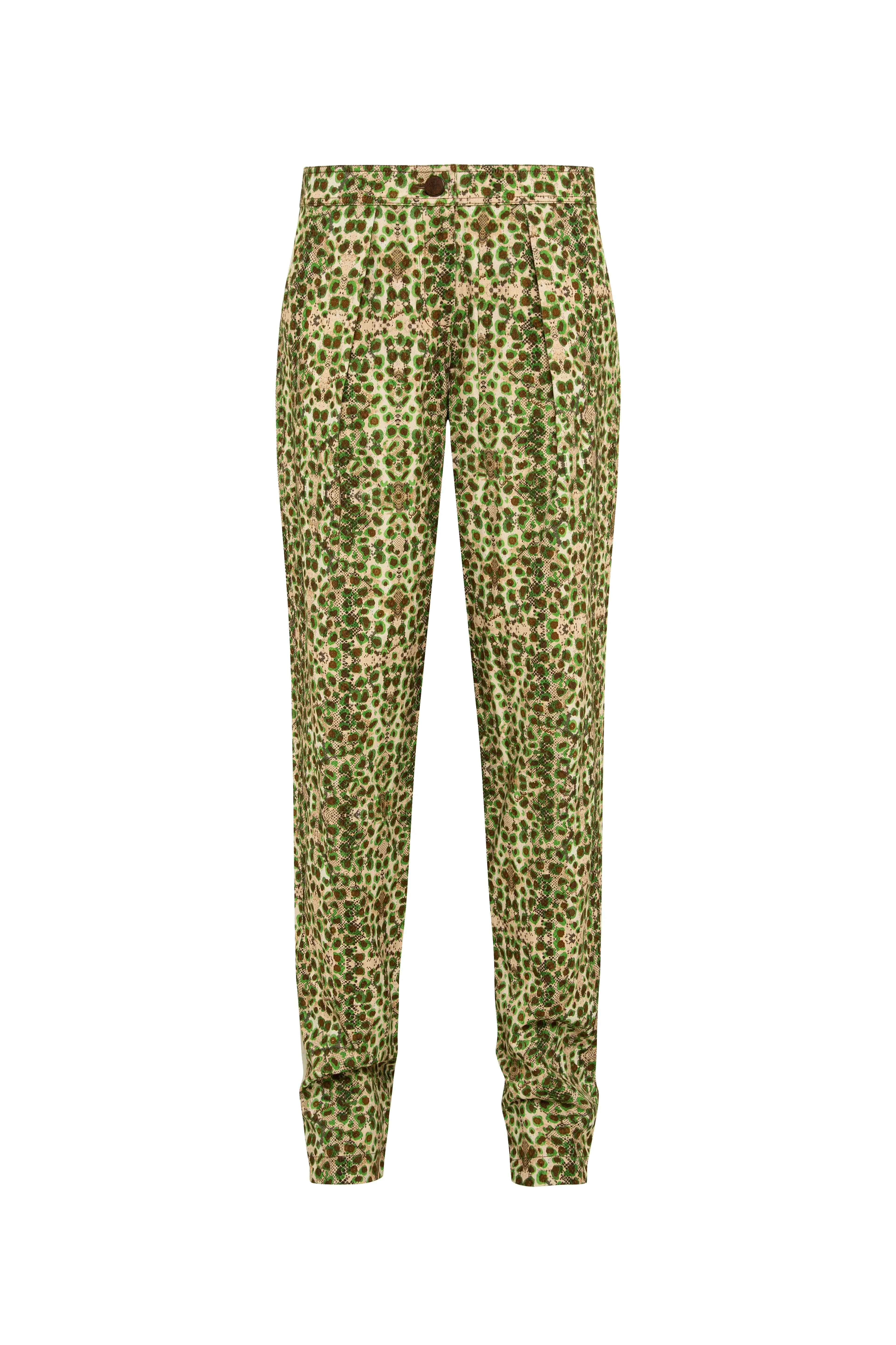 PLEA - Low-rise wide-leg printed pants sold by Siedres product image thumbnail 4