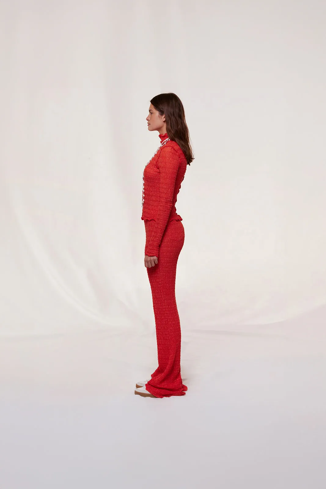 NIRA - Textured long sleeve top sold by Siedres product image thumbnail 2