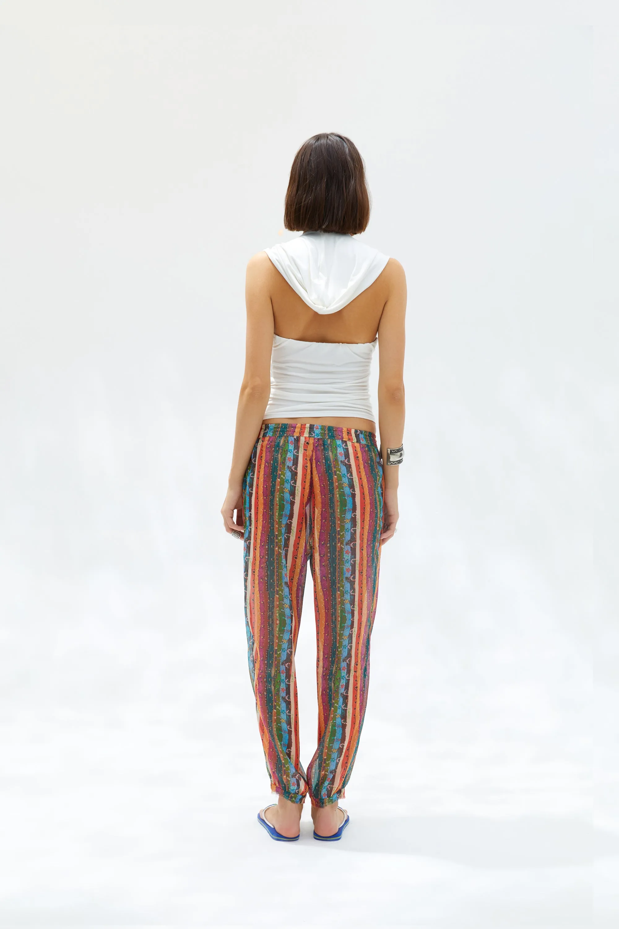 HUNNI - Cape detailed jersey top sold by Siedres product image thumbnail 3