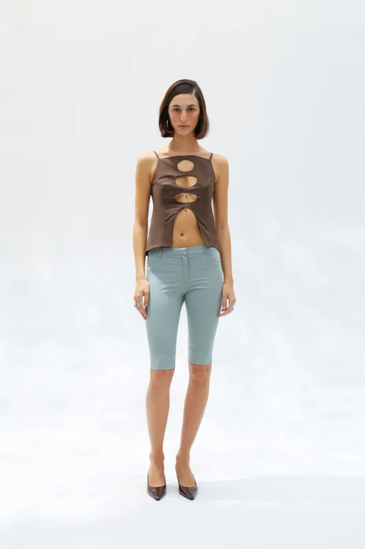 DEMS - Charm detailed cut-out top sold by Siedres