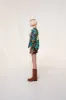 MICLA - Floral printed linen-blend overshirt sold by Siedres