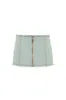LORAN - Crystal embellished denim mini skirt sold by Siedres