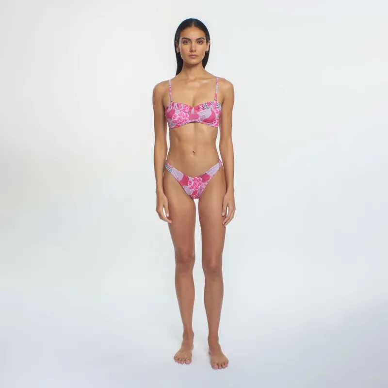 Bella Textured Bikini Bottom sold by Peixoto