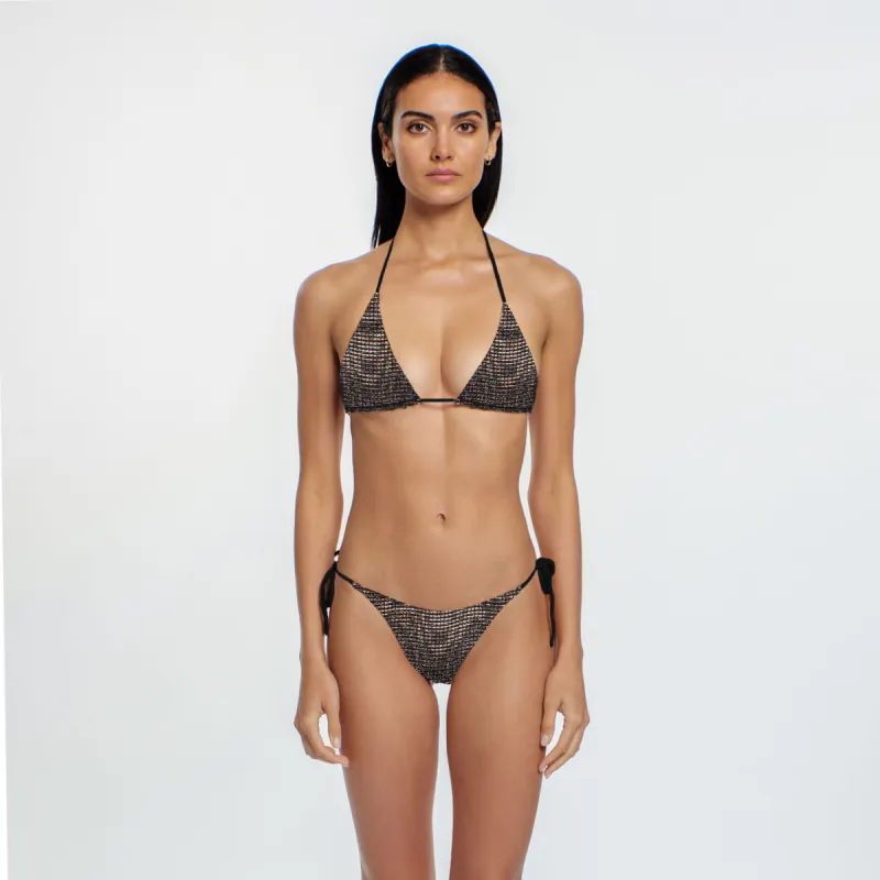 Benji Textured Bikini Top sold by Peixoto