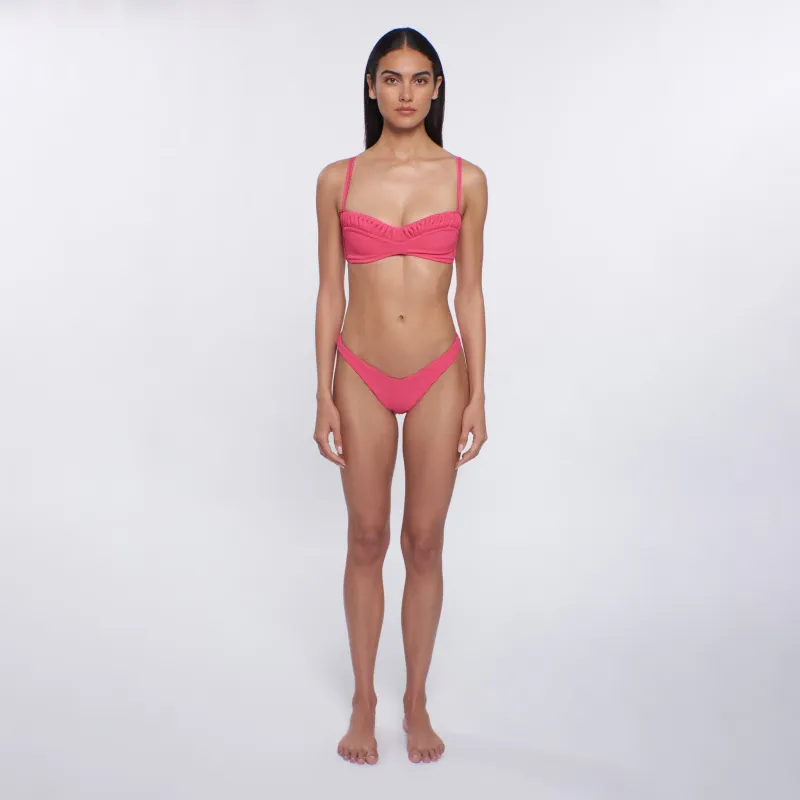 Bella Textured Bikini Bottom sold by Peixoto