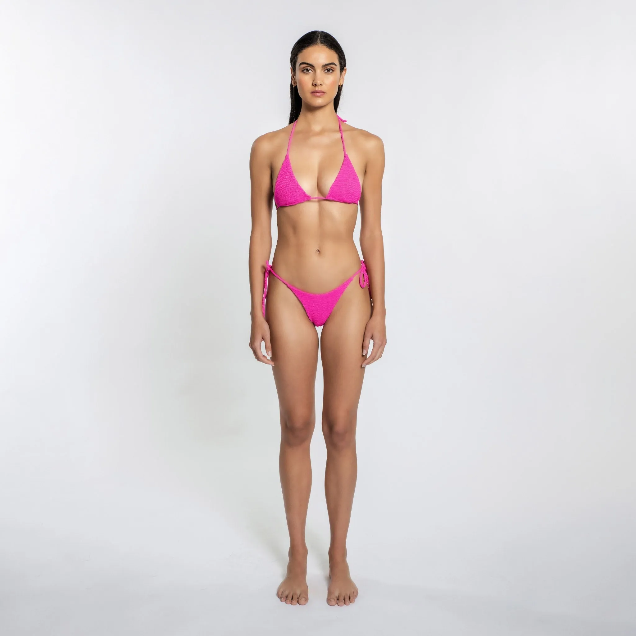 Ari Textured Bikini Bottom sold by Peixoto