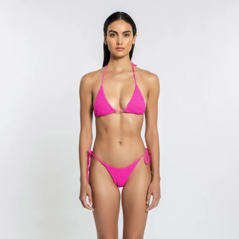 Benji Textured Bikini Top sold by Peixoto