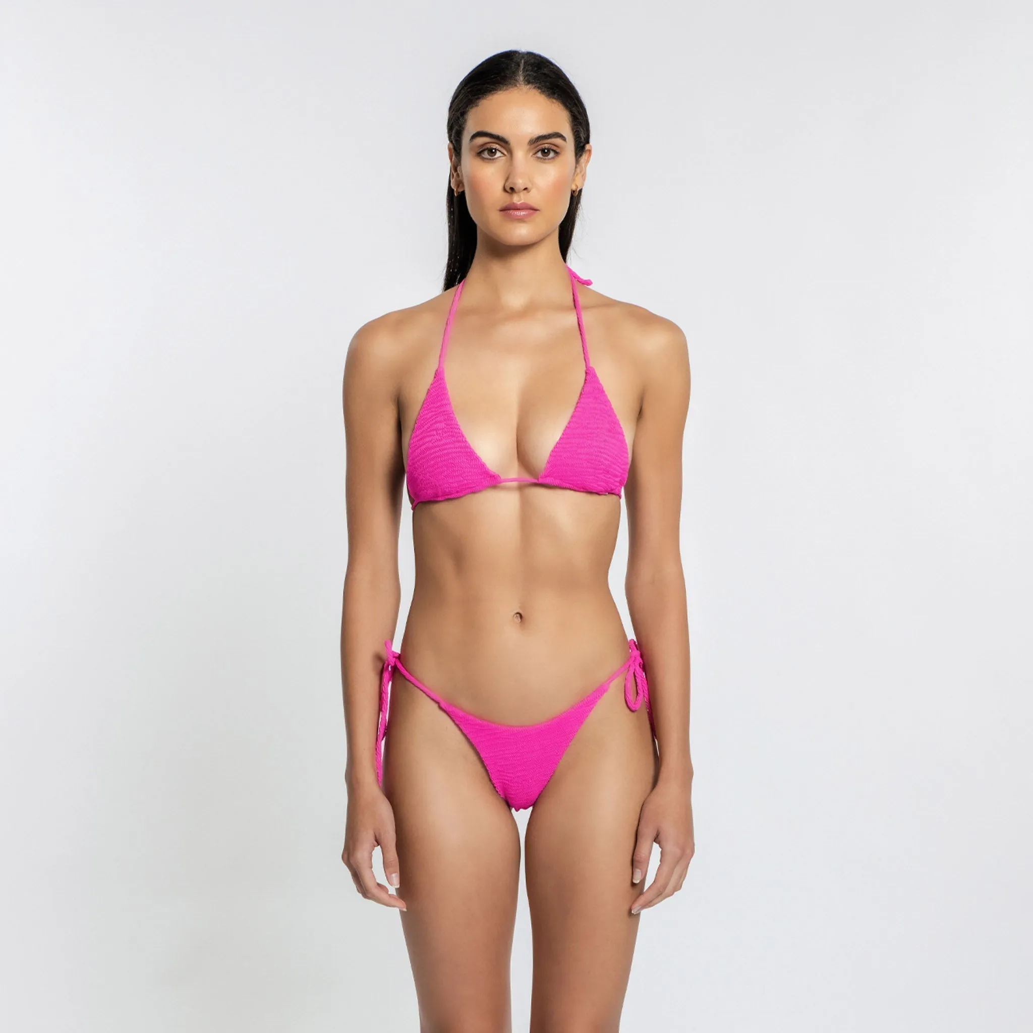 Benji Textured Bikini Top sold by Peixoto