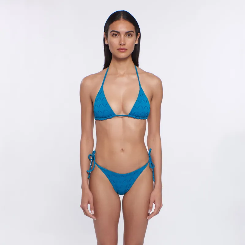 Benji Textured Bikini Top sold by Peixoto