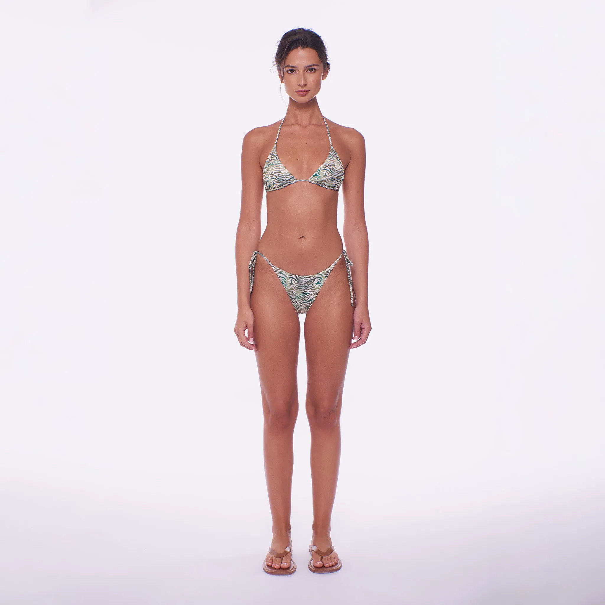 Ari Printed Bikini Bottom sold by Peixoto