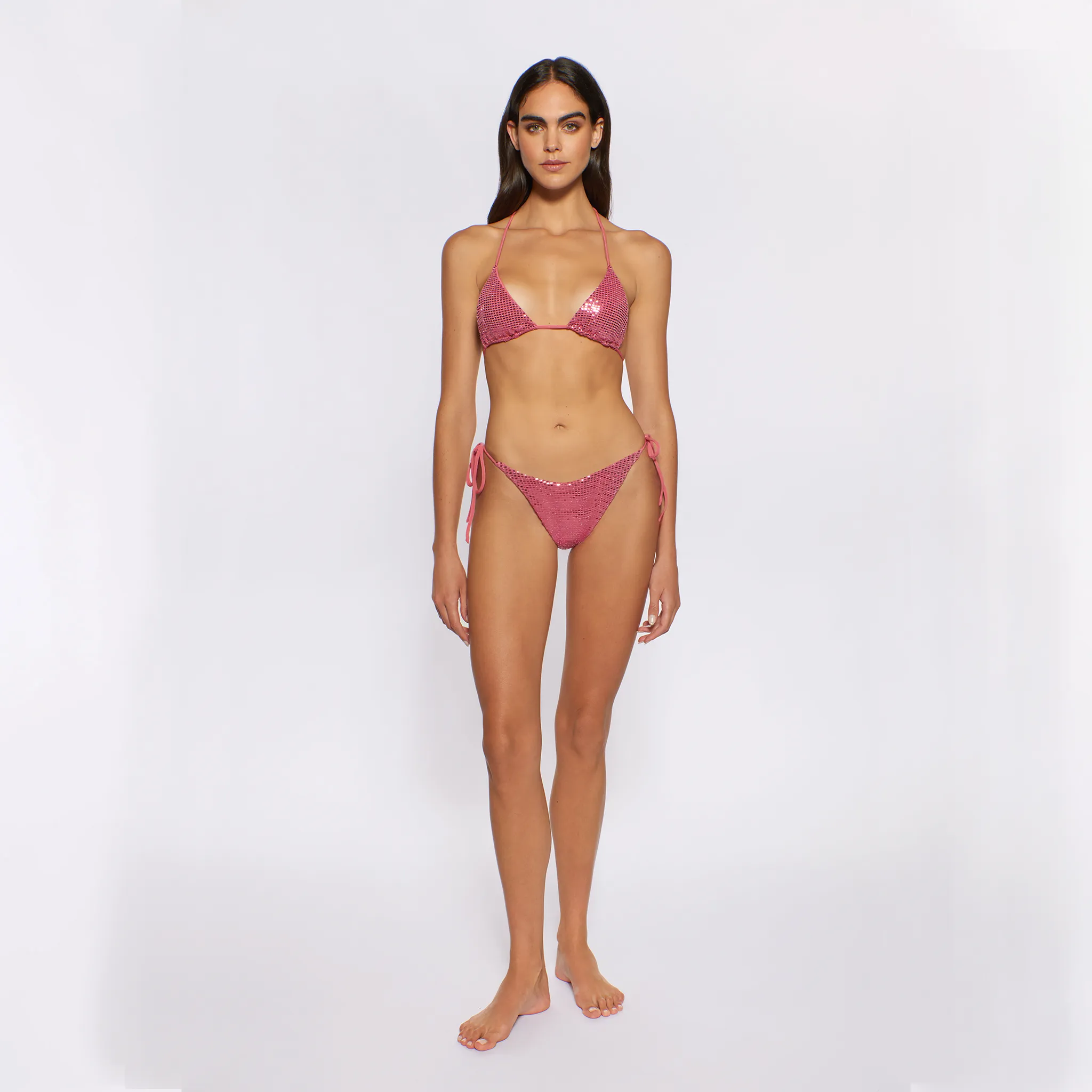 Tonie Textured Bikini Bottom sold by Peixoto