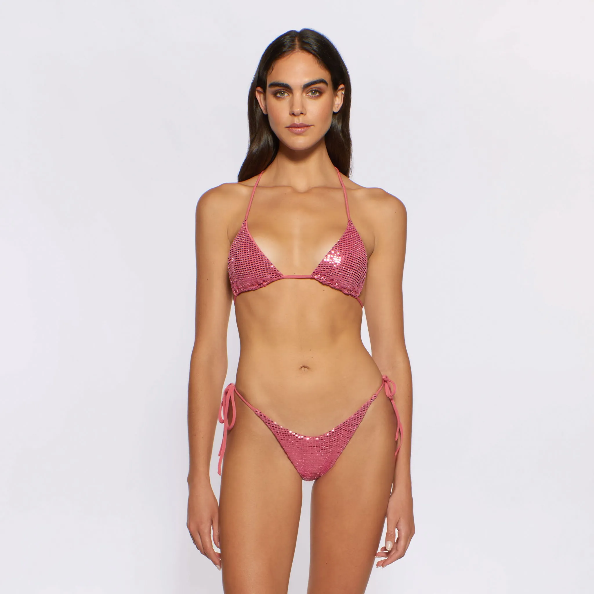 Benji Mirrored Bikini Top sold by Peixoto