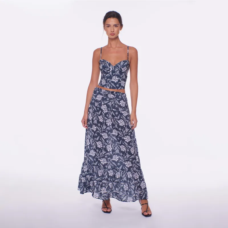 Riley Printed Maxi Skirt sold by Peixoto