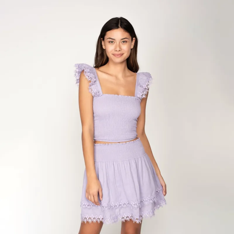 Mariel Smock Top sold by Peixoto