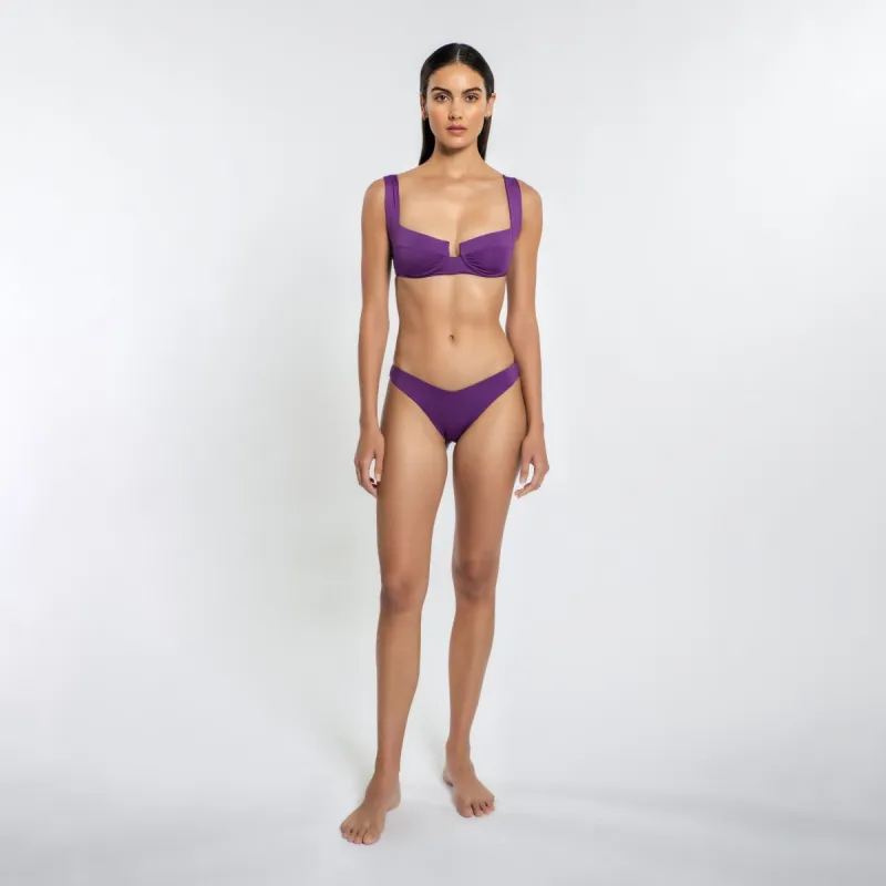 Amethyst Gem Shelley Bikini Bottom sold by Peixoto