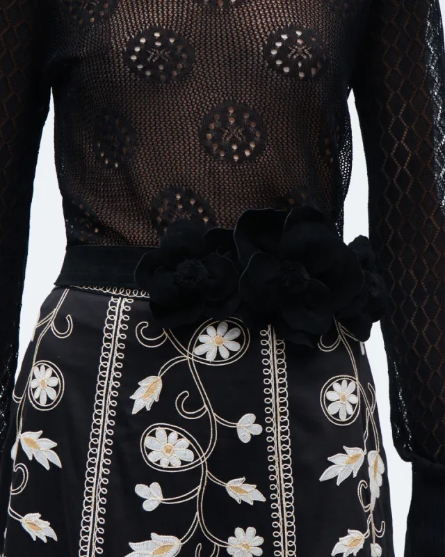 Selma Rose Belt sold by Figue