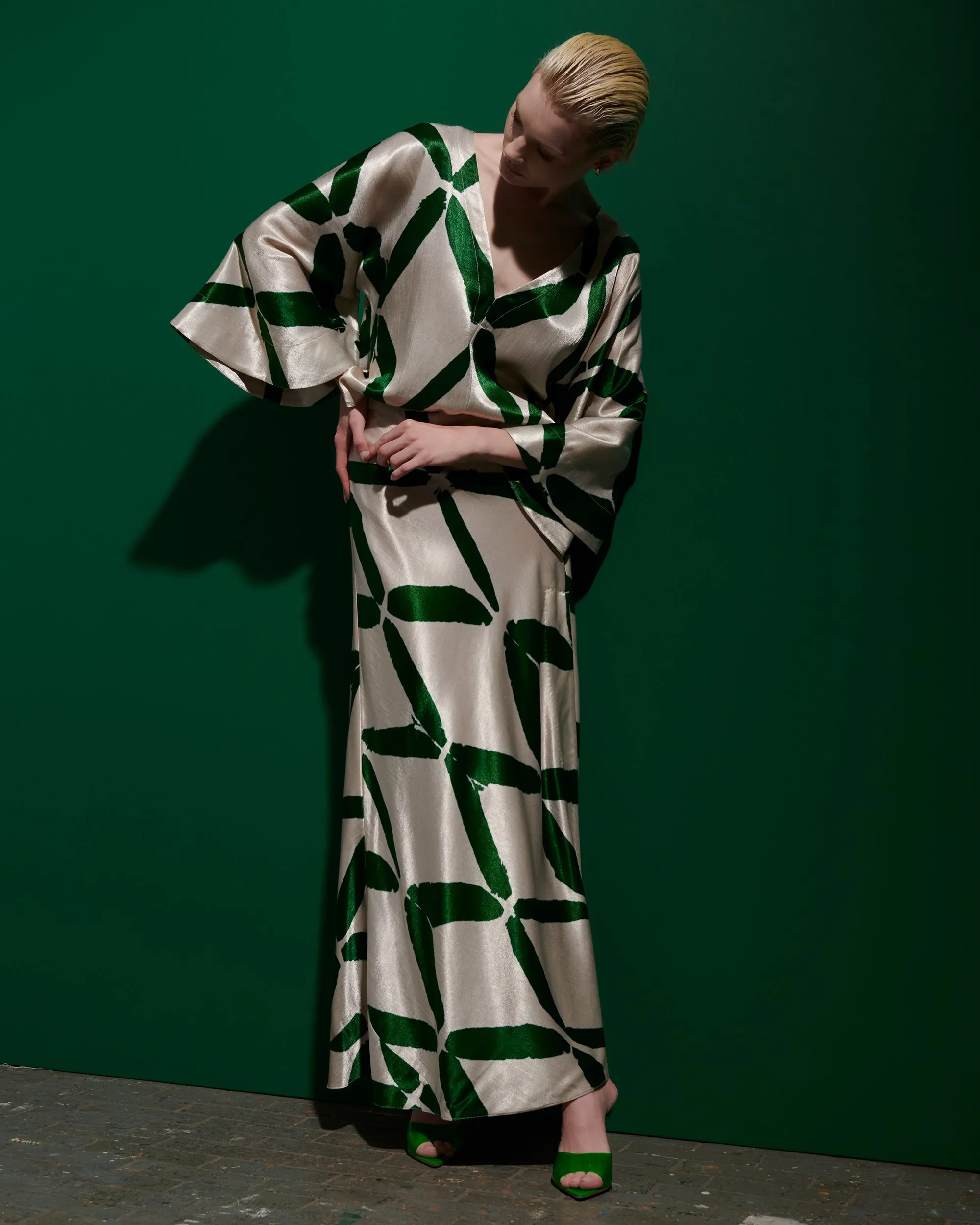 Belen Skirt sold by Figue