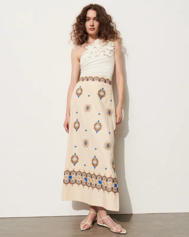 Cressida Skirt sold by Figue