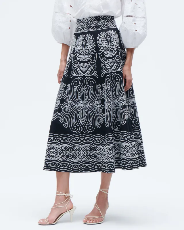 Isla Skirt sold by Figue