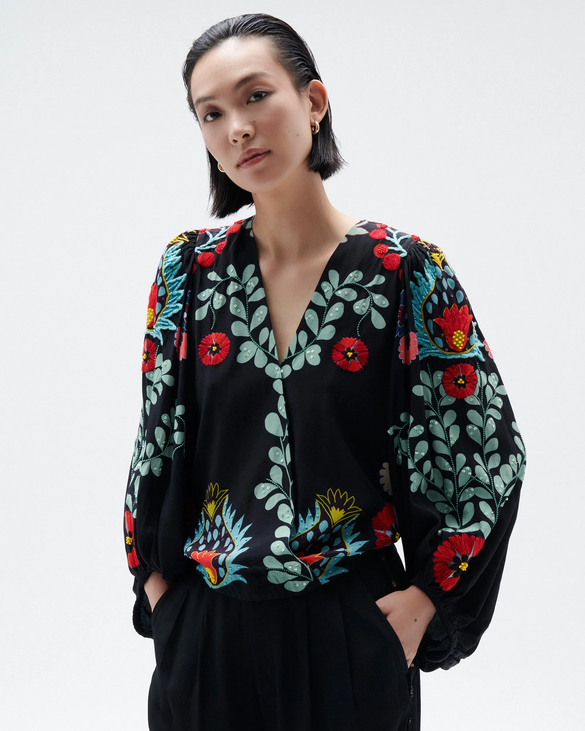 Mylah Top sold by Figue