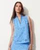 Dani Sleeveless Top sold by Figue
