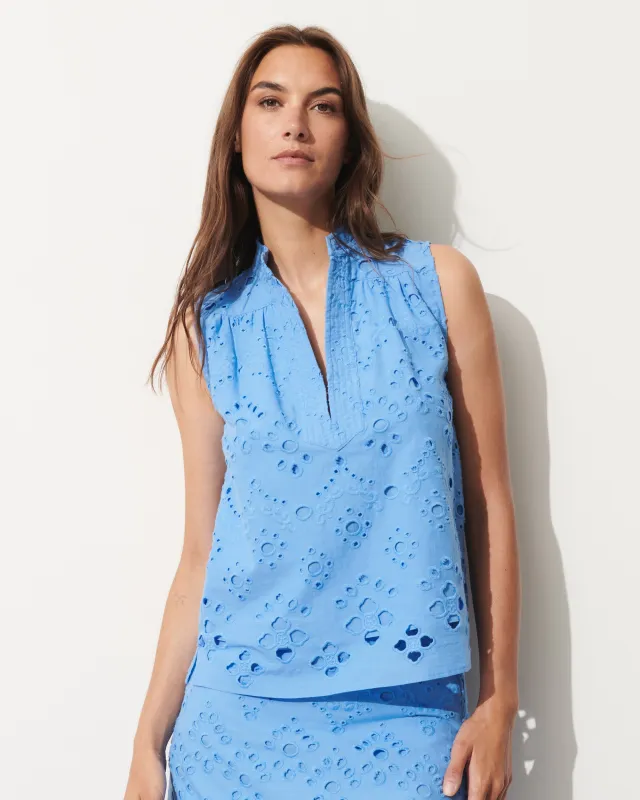 Dani Sleeveless Top sold by Figue