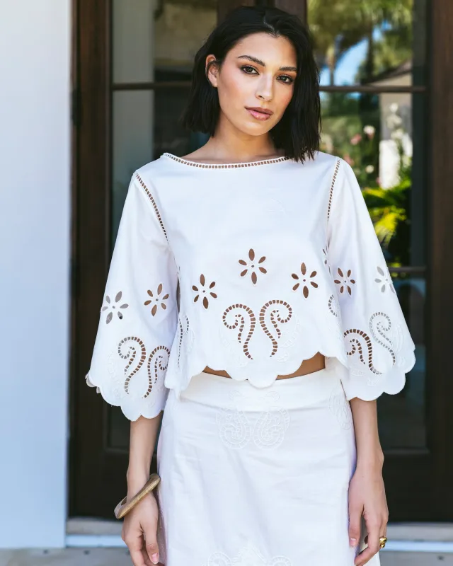 Seline Top sold by Figue