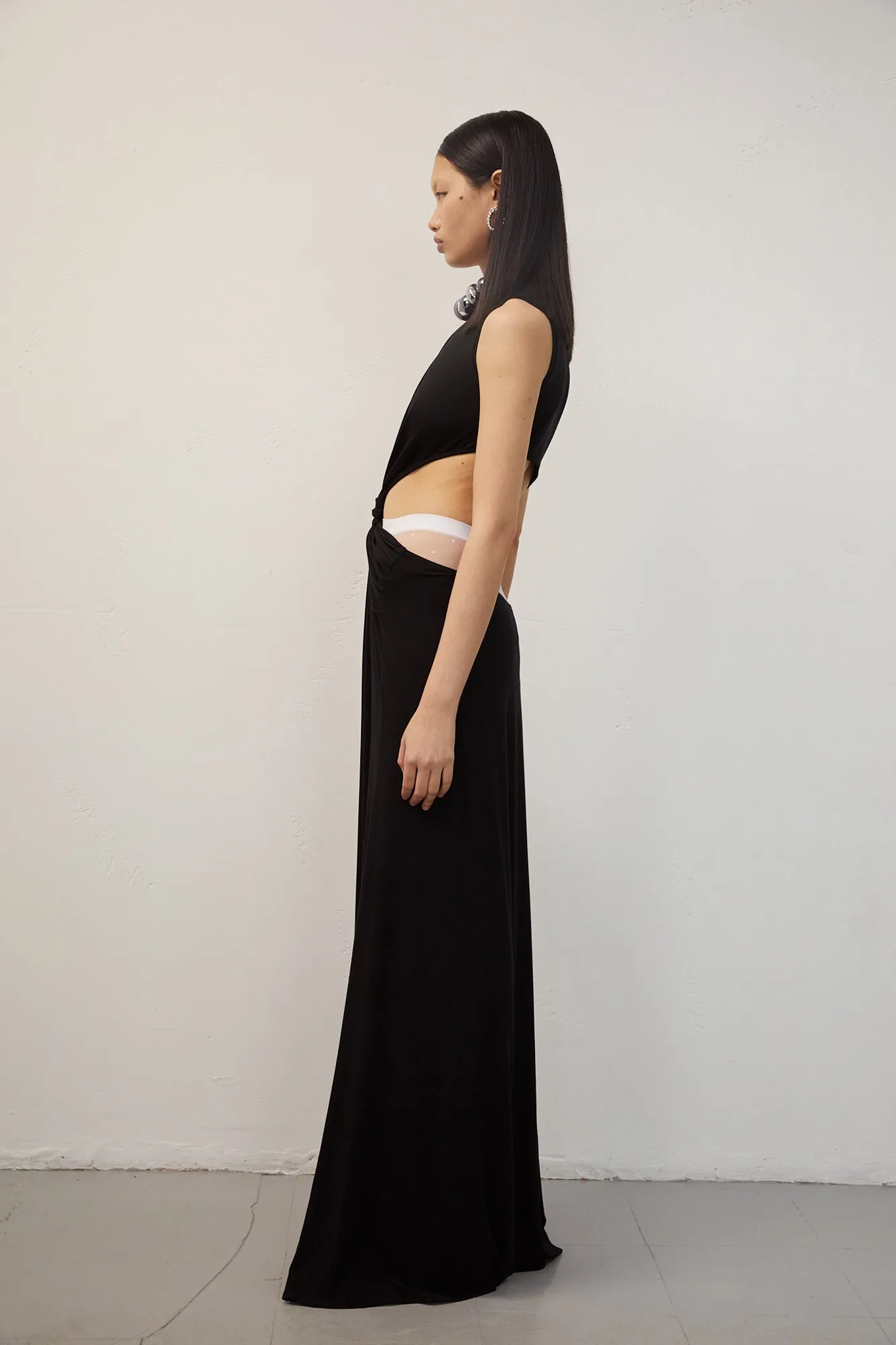 Twisted Cutout Maxi Dress sold by Sid Neigum product image thumbnail 3