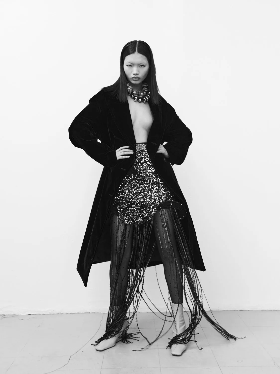 Sequin Wave Mini Skirt sold by Sid Neigum product image thumbnail 4