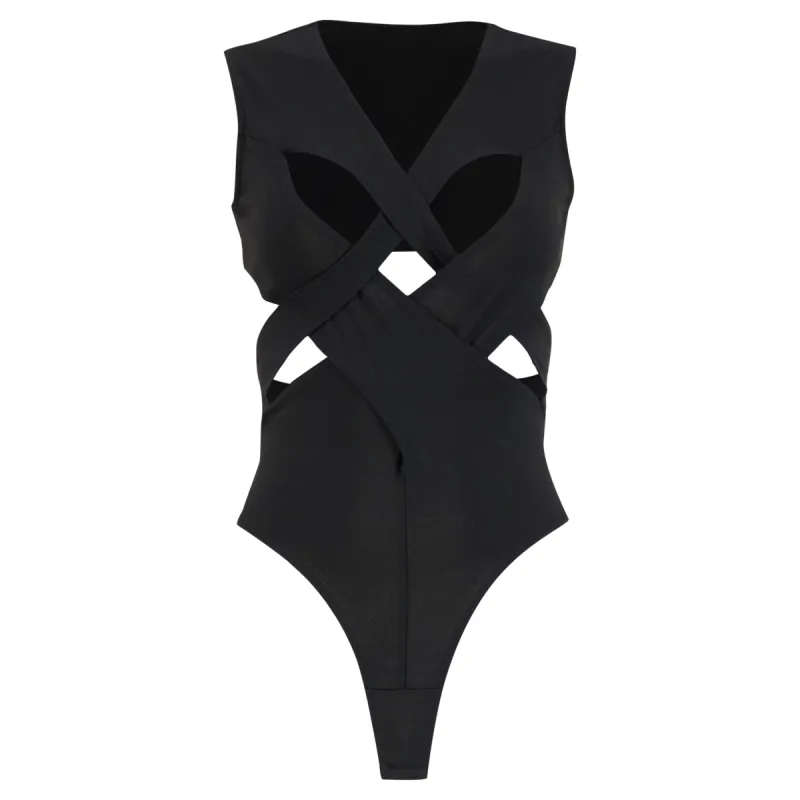 Interlocking Web Bodysuit sold by Sid Neigum