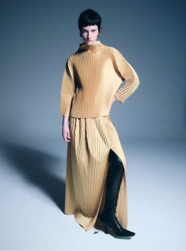 Knife Pleated Blouse sold by Sid Neigum