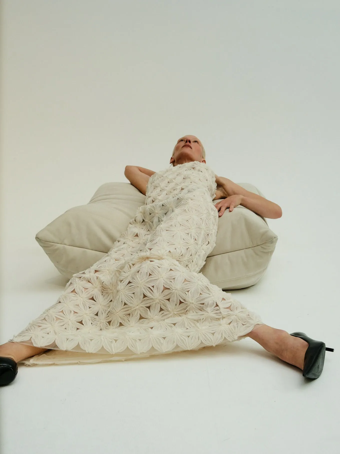 Floral Embroidered Strapless Dress sold by Sid Neigum product image thumbnail 2