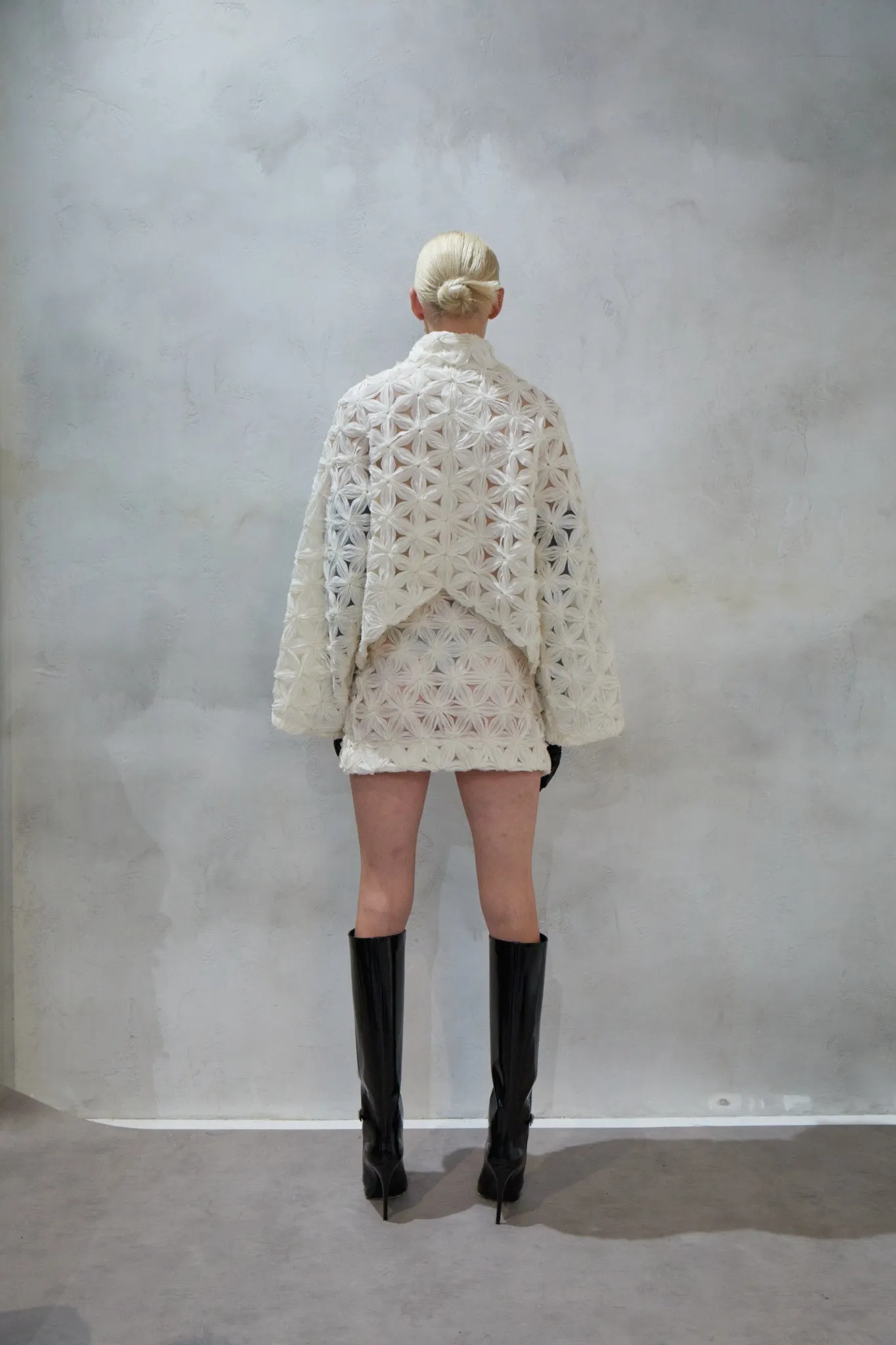 Floral Embroidered Mini Skirt sold by Sid Neigum product image thumbnail 4