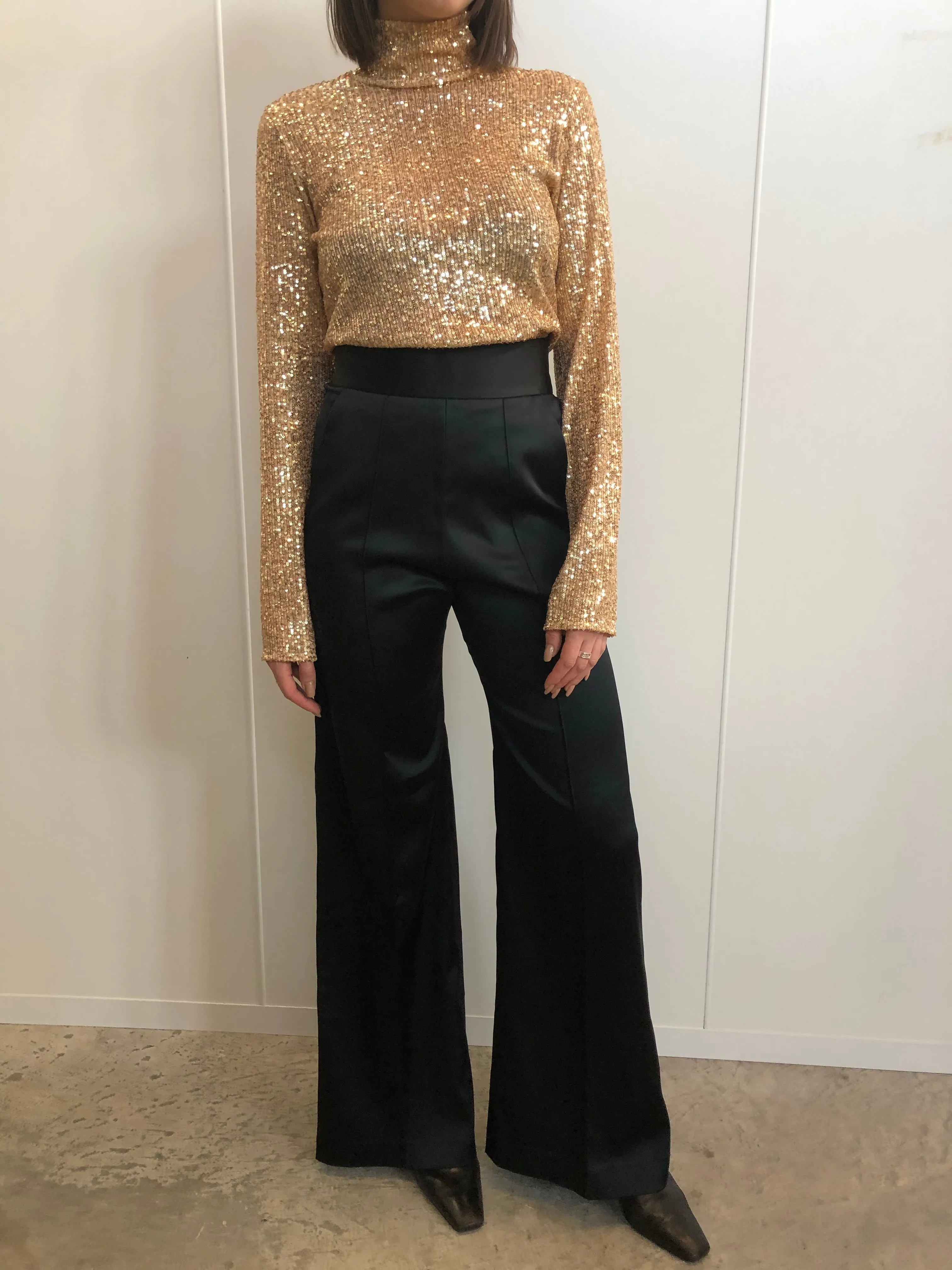 Sequins mock neck sold by Sid Neigum product image thumbnail 2